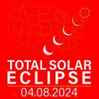 Total Solar Eclipse Santa Hat thumb 1