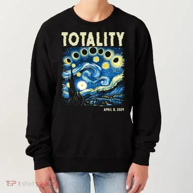 Totality Solar Eclipse 2024 Women's Sweatshirt