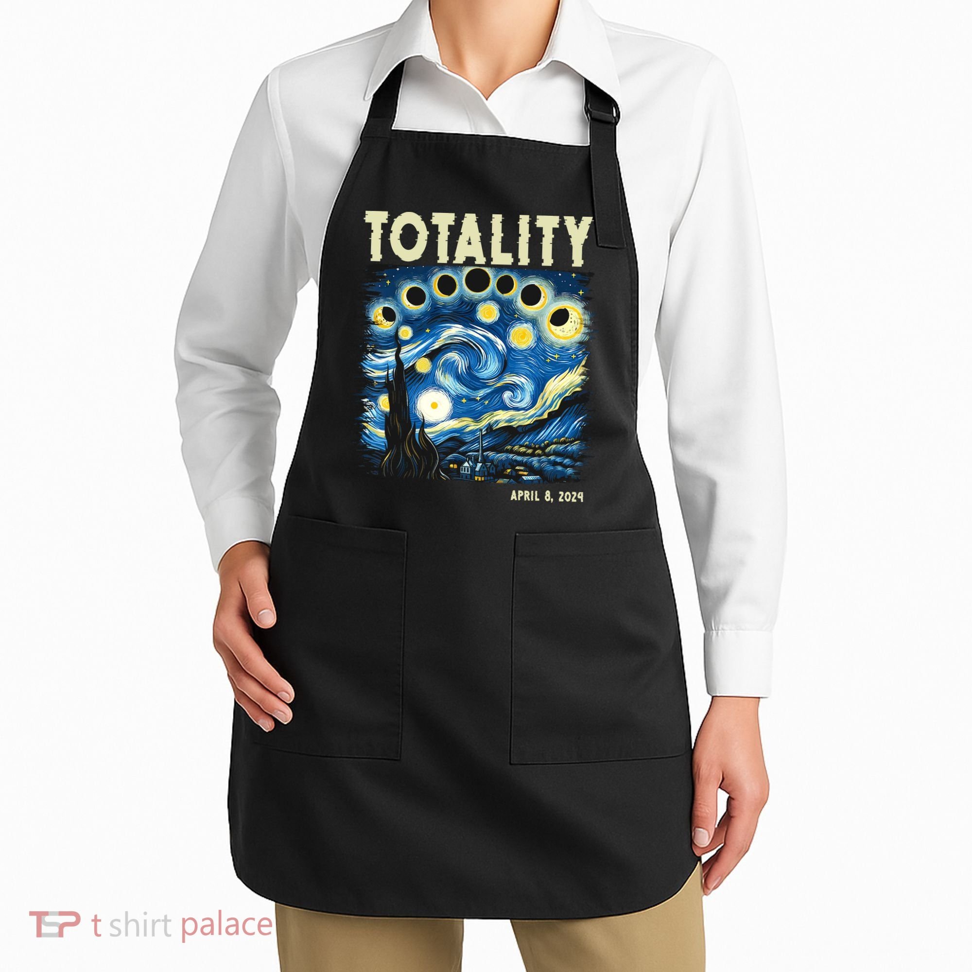 Totality Solar Eclipse 2024 Apron