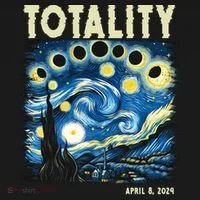 Totality Solar Eclipse 2024 Button thumb 1