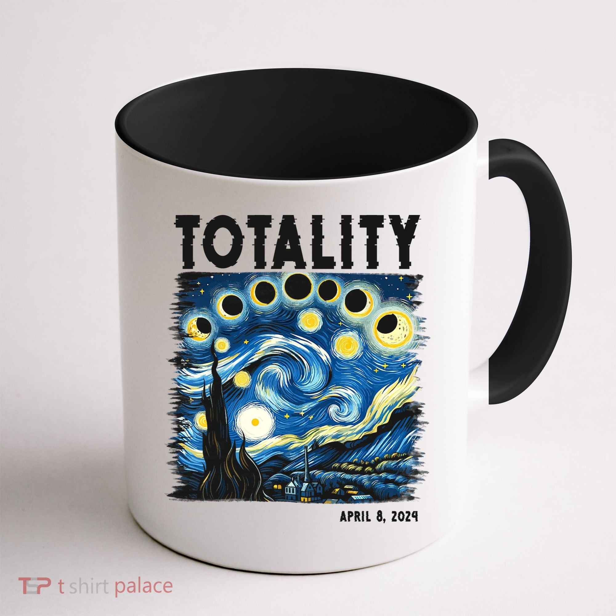 Totality Solar Eclipse 2024 Coffee Mug