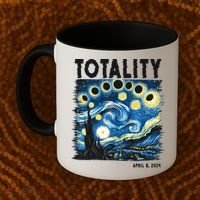 Totality Solar Eclipse 2024 Coffee Mug thumb 2