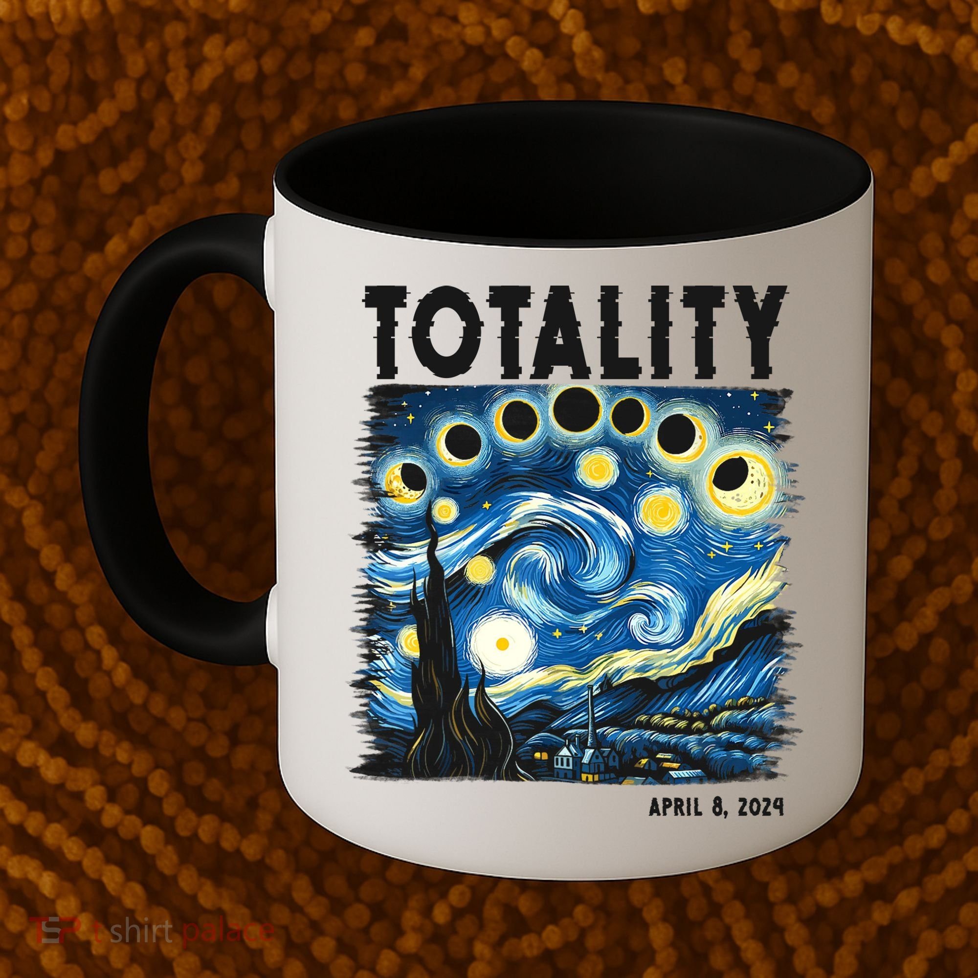 Totality Solar Eclipse 2024 Coffee Mug