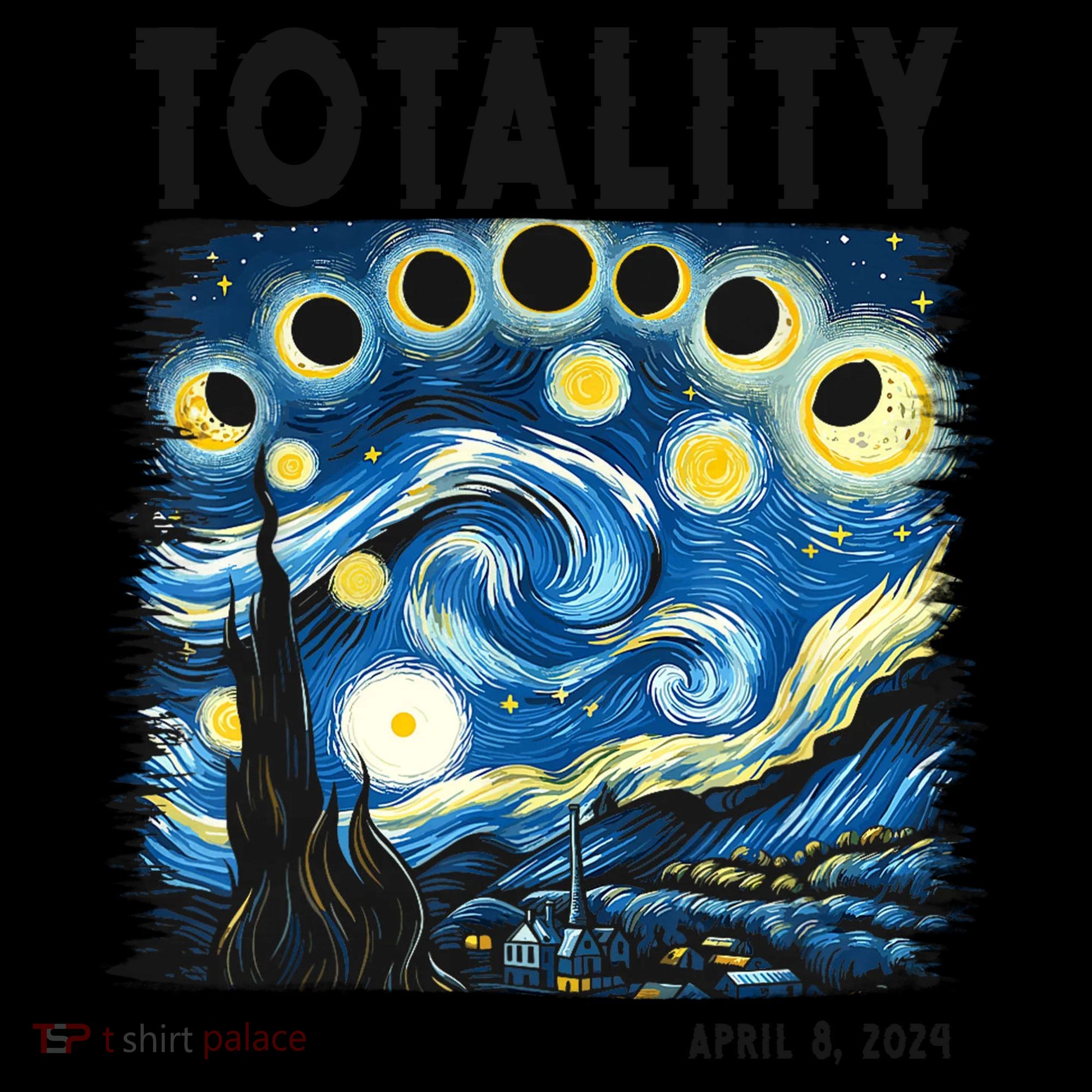 Totality Solar Eclipse 2024 Coffee Mug