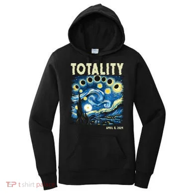 Totality Solar Eclipse 2024 Women's Hoodie
