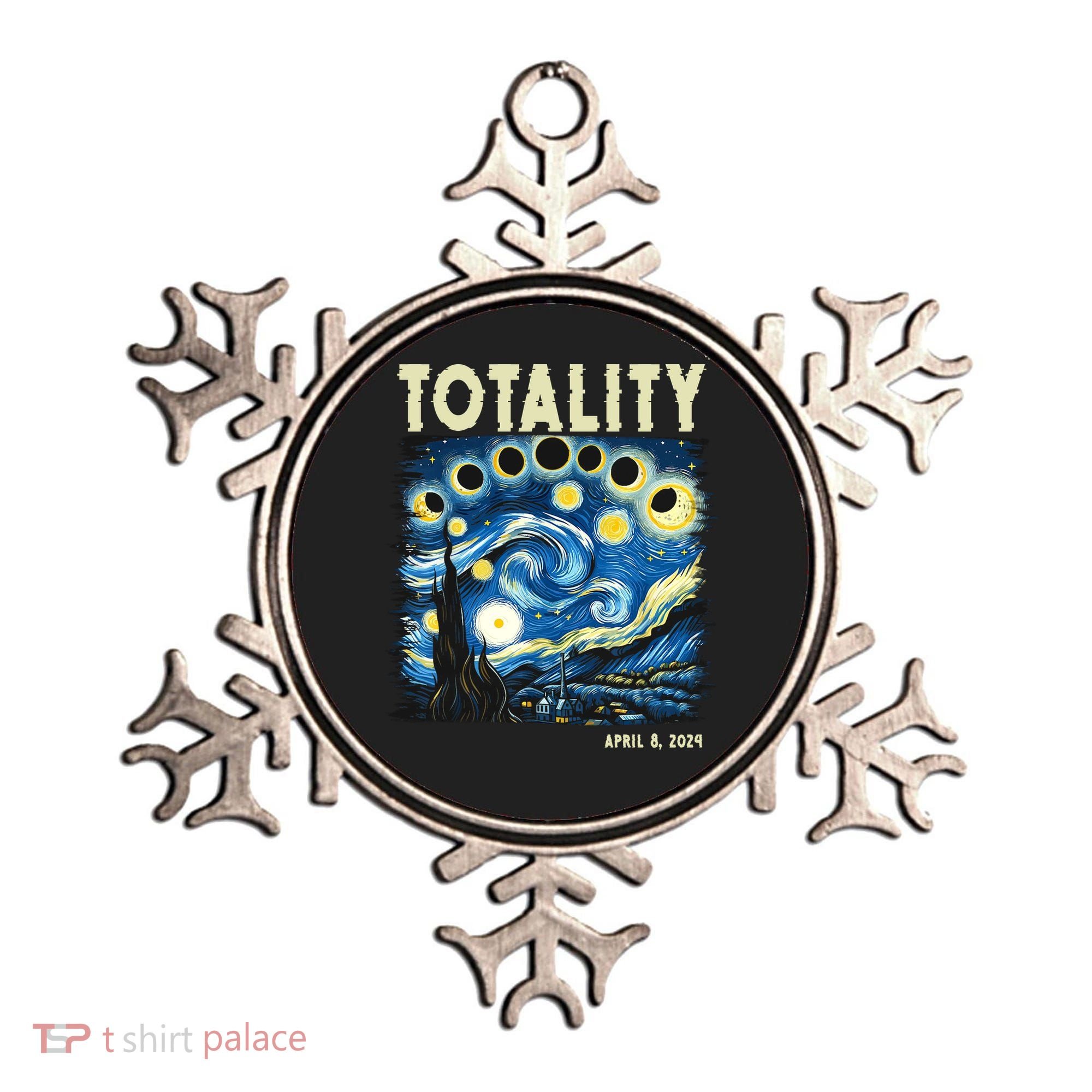 Totality Solar Eclipse 2024 Ornament
