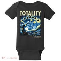 Totality Solar Eclipse 2024 Baby Bodysuit thumb 0