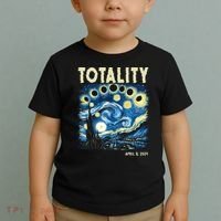 Totality Solar Eclipse 2024 Toddler T-Shirt thumb 2