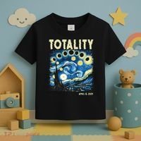 Totality Solar Eclipse 2024 Toddler T-Shirt thumb 3