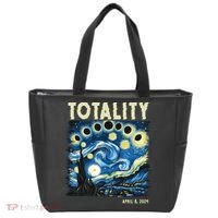 Totality Solar Eclipse 2024 Tote Bag thumb 0