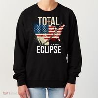 Total Solar Eclipse United States 4.8.2024 Women's Sweatshirt thumb 0