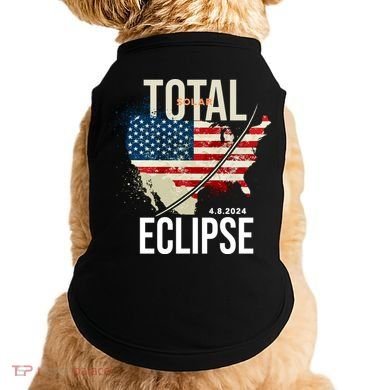 Total Solar Eclipse United States 4.8.2024 Doggie Tank