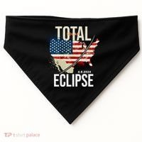 Total Solar Eclipse United States 4.8.2024 USA-Made Doggie Bandana thumb 0
