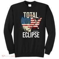 Total Solar Eclipse United States 4.8.2024 Sweatshirt thumb 0