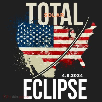 Total Solar Eclipse United States 4.8.2024 Port Authority Basic Backpack