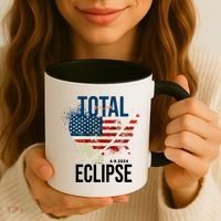 Total Solar Eclipse United States 4.8.2024 Coffee Mug thumb 3