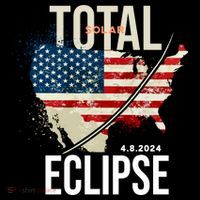 Total Solar Eclipse United States 4.8.2024 Youth Performance Sprint T-Shirt thumb 2