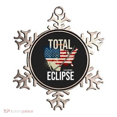 Total Solar Eclipse United States 4.8.2024 Ornament