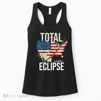 Total Solar Eclipse United States 4.8.2024 Women's Tank Top thumb 0