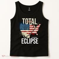 Total Solar Eclipse United States 4.8.2024 Tank Top thumb 2