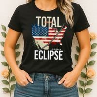 Total Solar Eclipse United States 4.8.2024 Women's T-Shirt thumb 2