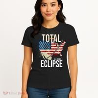 Total Solar Eclipse United States 4.8.2024 Women's T-Shirt thumb 4