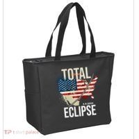 Total Solar Eclipse United States 4.8.2024 Tote Bag thumb 2