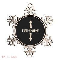 Two Seater Funny Adult Humor Popular Hilarious Quote Ornament thumb 0