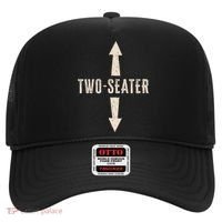 Two Seater Funny Adult Humor Popular Hilarious Quote Hat thumb 0
