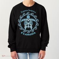 Tarpon Springs Florida Tribal Sea Turtle Summer Women's Sweatshirt thumb 0