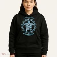 Tarpon Springs Florida Tribal Sea Turtle Summer Hoodie thumb 5