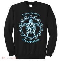 Tarpon Springs Florida Tribal Sea Turtle Summer Sweatshirt thumb 0