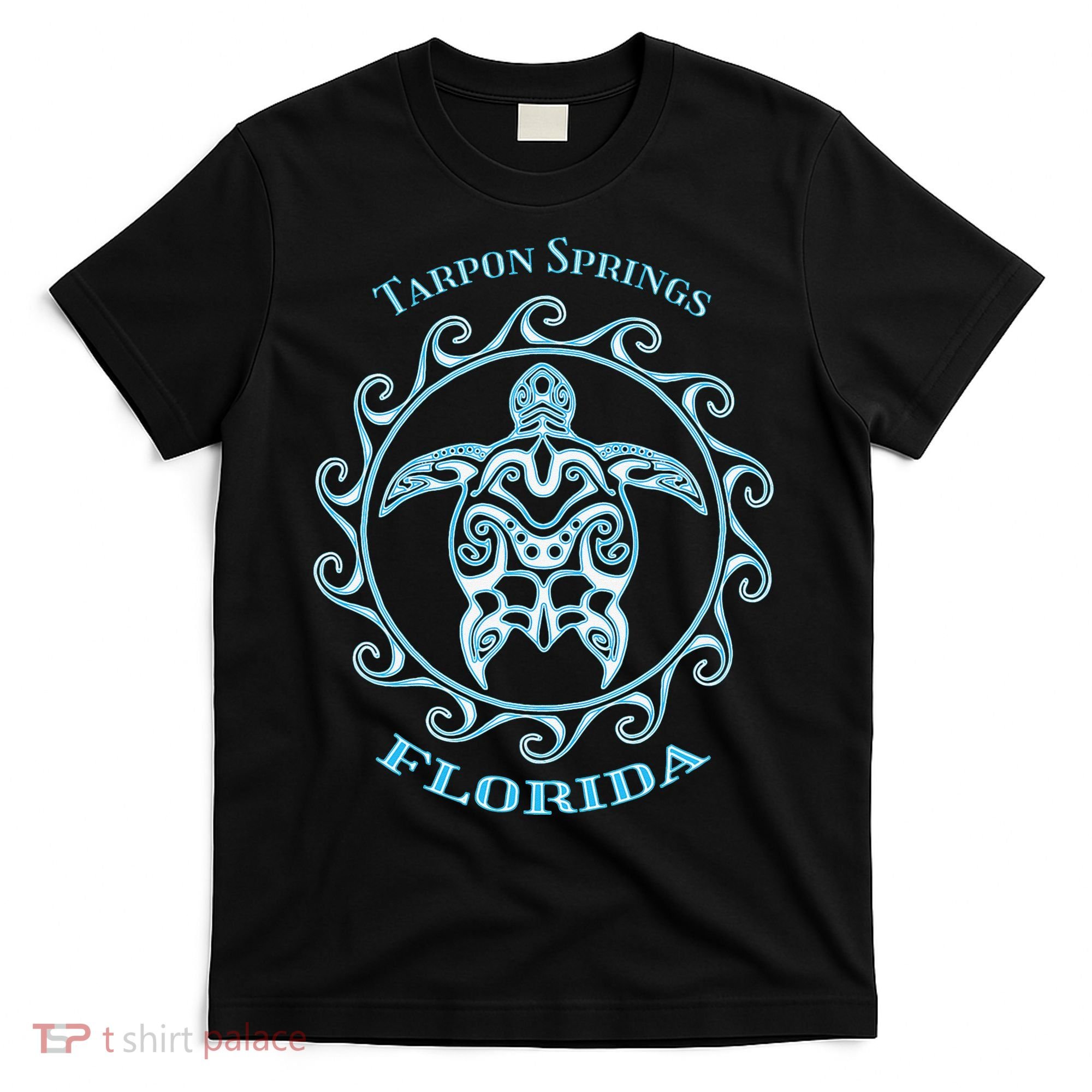 Tarpon Springs Florida Tribal Sea Turtle Summer T-Shirt