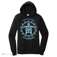 Tarpon Springs Florida Tribal Sea Turtle Summer Women's Hoodie thumb 0