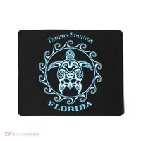 Tarpon Springs Florida Tribal Sea Turtle Summer Mousepad thumb 0
