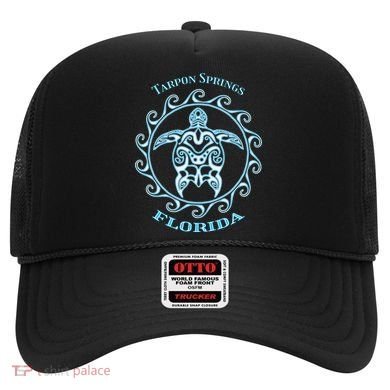 Tarpon Springs Florida Tribal Sea Turtle Summer Hat