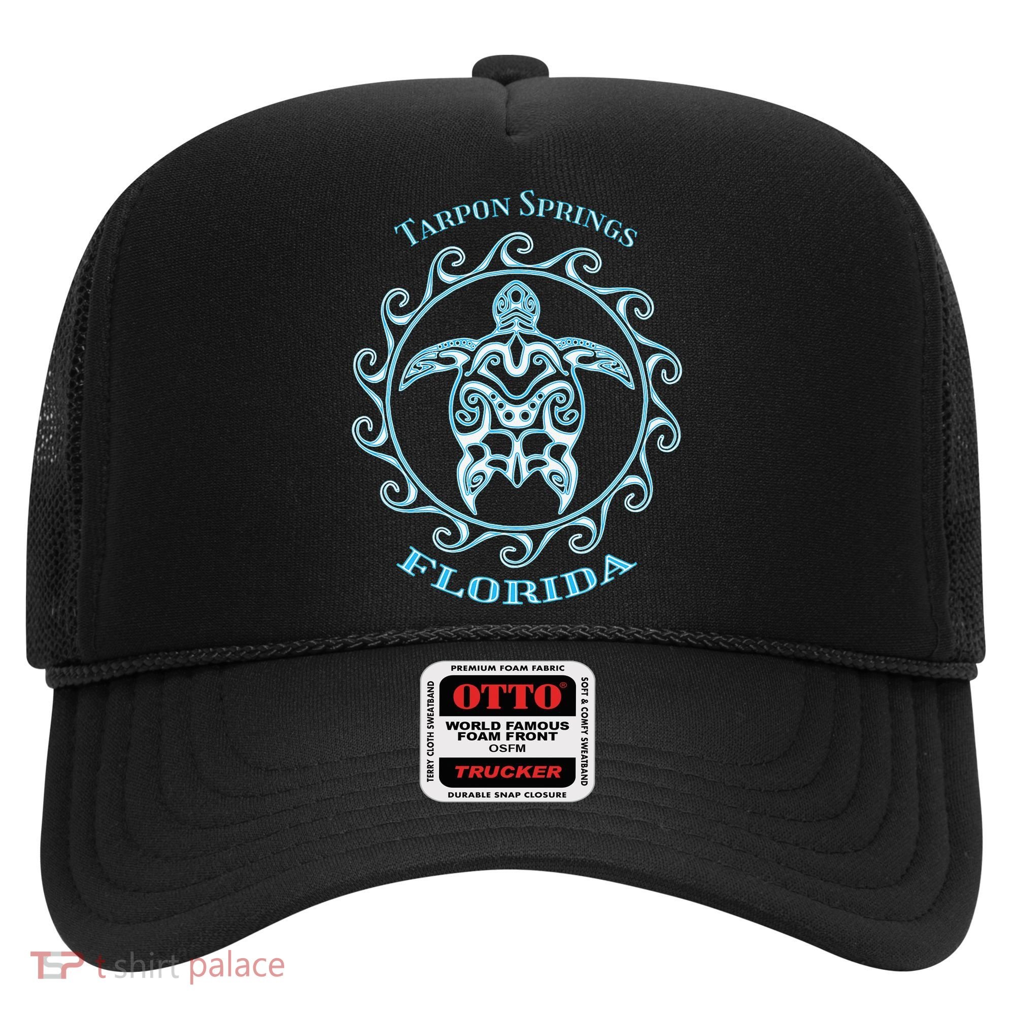 Tarpon Springs Florida Tribal Sea Turtle Summer Hat