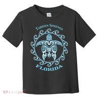 Tarpon Springs Florida Tribal Sea Turtle Summer Toddler T-Shirt thumb 0