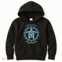 Tarpon Springs Florida Tribal Sea Turtle Summer Kids Hoodie thumb 0