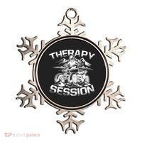 Therapy Session Funny ATV FourWheeler Quad Bike Rider Ornament thumb 0