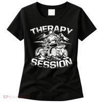 Therapy Session Funny ATV FourWheeler Quad Bike Rider Women's T-Shirt thumb 0