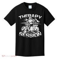 Therapy Session Funny ATV FourWheeler Quad Bike Rider Kids T-Shirt thumb 0