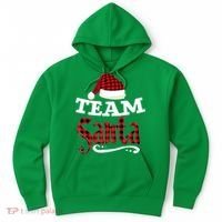 Team Santa Family Group Matching Christmas Pajama Party Hoodie thumb 0