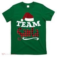 Team Santa Family Group Matching Christmas Pajama Party T-Shirt thumb 0