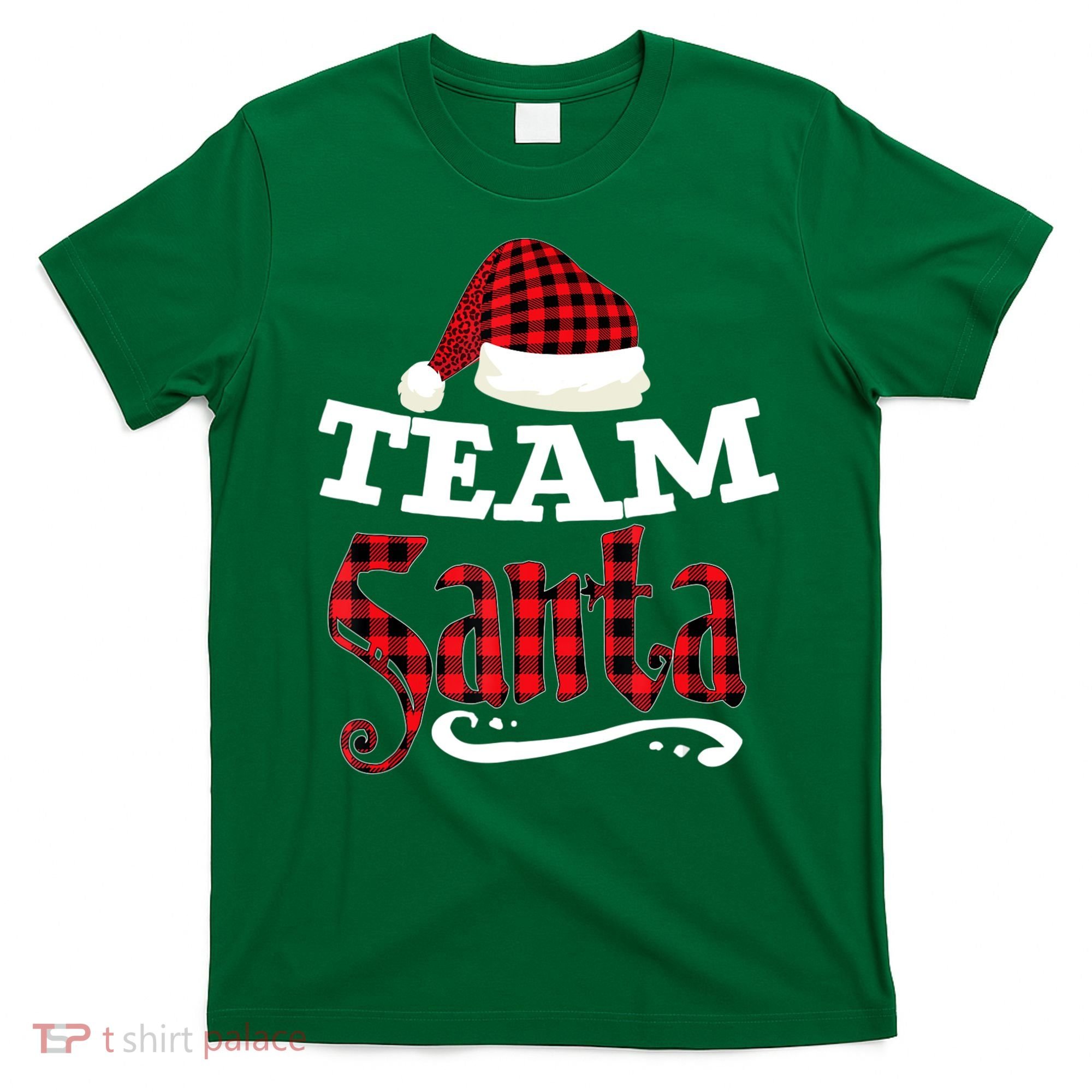 Team Santa Family Group Matching Christmas Pajama Party T-Shirt
