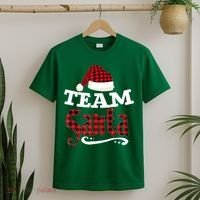 Team Santa Family Group Matching Christmas Pajama Party T-Shirt thumb 2