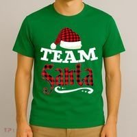 Team Santa Family Group Matching Christmas Pajama Party T-Shirt thumb 3
