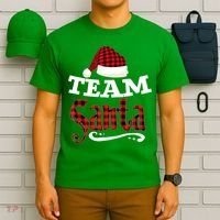 Team Santa Family Group Matching Christmas Pajama Party T-Shirt thumb 6