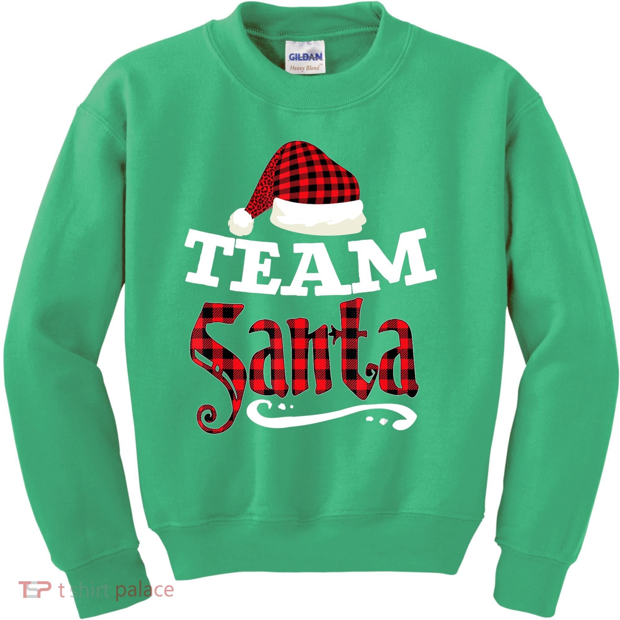 Team Santa Family Group Matching Christmas Pajama Party Kids Sweatshirt