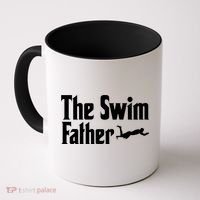 The Swim Father Swimming Dad Swimmer Fathers Day Cute Gift Coffee Mug thumb 0